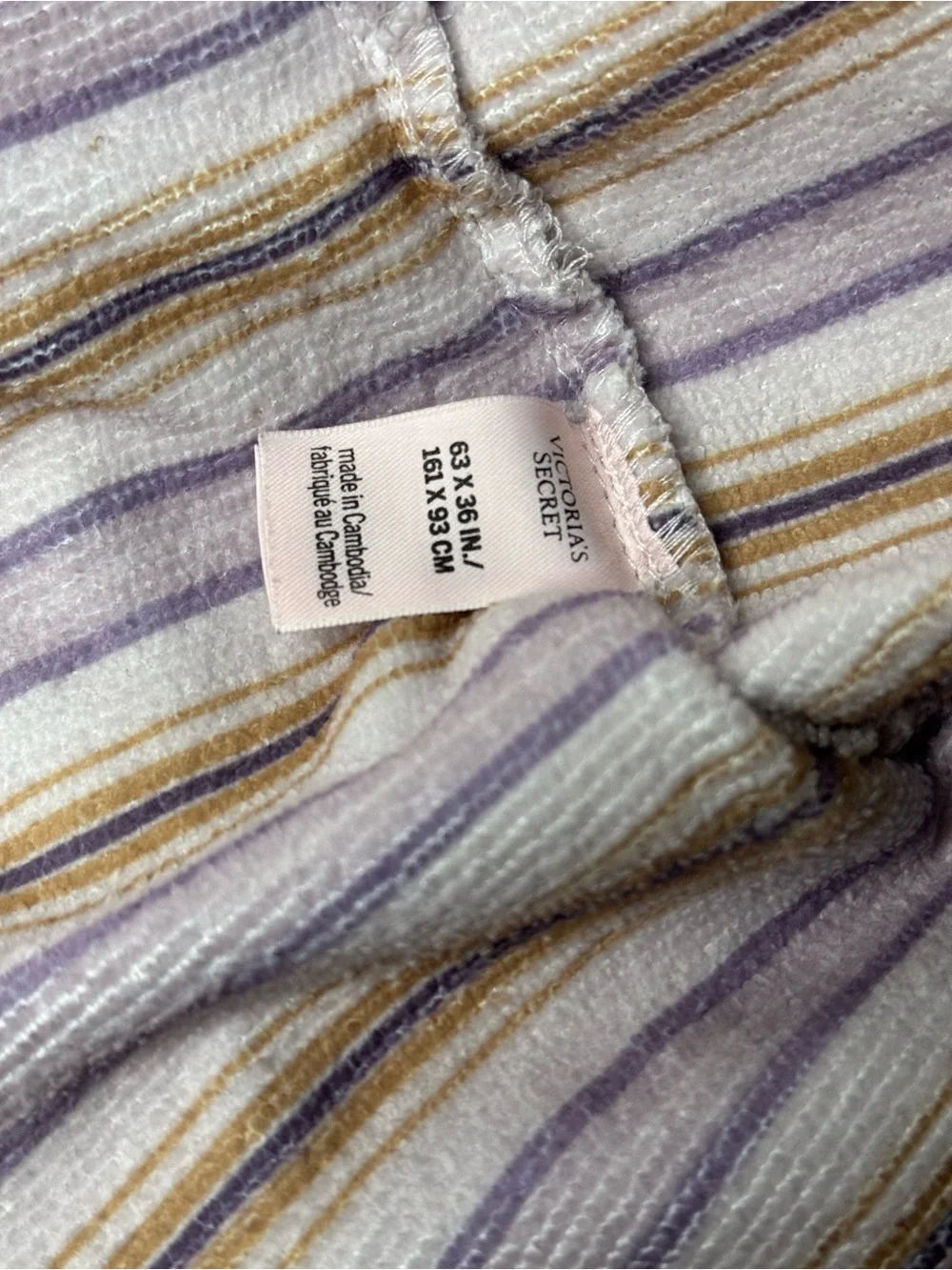 Victoria’s Secret - Floral Pastel Packable Beach Towel/Blanket Bag